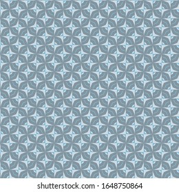 Patrón vectorial sin fisuras en estilo ornamental geométrico