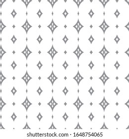 Seamless vector pattern in geometric ornamental style