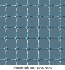 Seamless vector pattern in geometric ornamental style