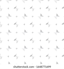 Seamless vector pattern in geometric ornamental style