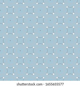 Seamless vector pattern in geometric ornamental style