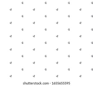 Seamless vector pattern in geometric ornamental style