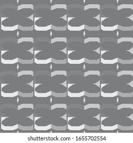 Seamless vector pattern in geometric ornamental style