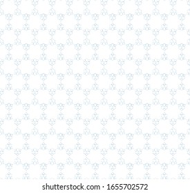 Seamless vector pattern in geometric ornamental style