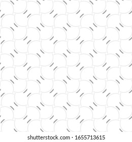 Seamless vector pattern in geometric ornamental style