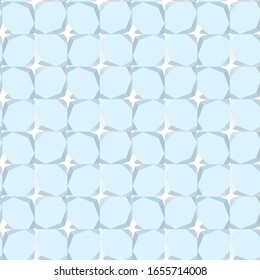 Patrón vectorial sin fisuras en estilo ornamental geométrico