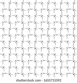 Seamless vector pattern in geometric ornamental style