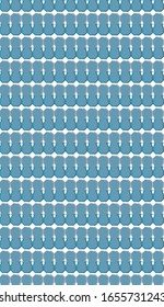 Seamless vector pattern in geometric ornamental style