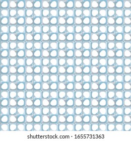 Seamless vector pattern in geometric ornamental style