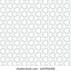 Seamless vector pattern in geometric ornamental style