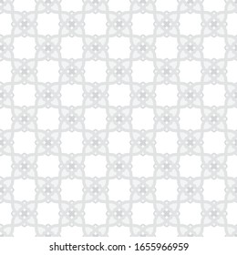 Seamless vector pattern in geometric ornamental style