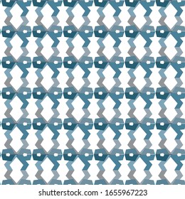 Seamless vector pattern in geometric ornamental style