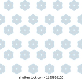 Seamless vector pattern in geometric ornamental style