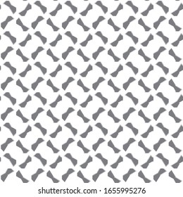 Seamless vector pattern in geometric ornamental style