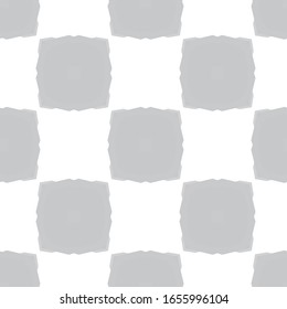 Seamless vector pattern in geometric ornamental style
