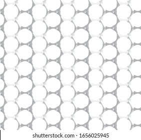 Seamless vector pattern in geometric ornamental style