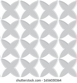 Seamless vector pattern in geometric ornamental style