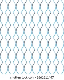 Seamless vector pattern in geometric ornamental style