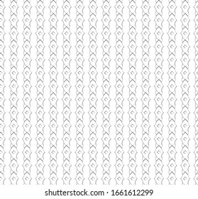 Seamless vector pattern in geometric ornamental style