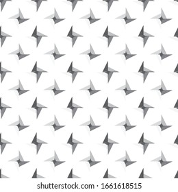 Seamless vector pattern in geometric ornamental style