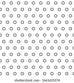 Seamless vector pattern in geometric ornamental style