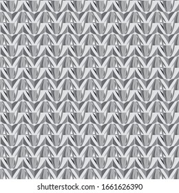 Seamless vector pattern in geometric ornamental style