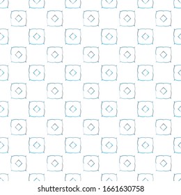 Seamless vector pattern in geometric ornamental style