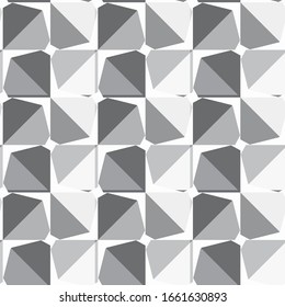 Seamless vector pattern in geometric ornamental style