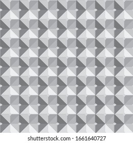 Seamless vector pattern in geometric ornamental style