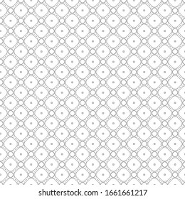 Seamless vector pattern in geometric ornamental style