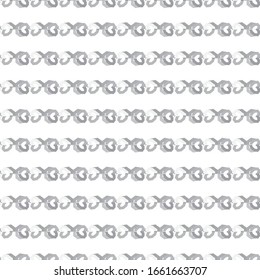 Seamless vector pattern in geometric ornamental style
