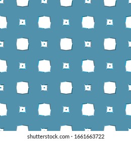 Seamless vector pattern in geometric ornamental style