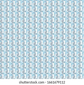 Seamless vector pattern in geometric ornamental style