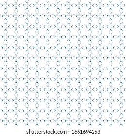 Seamless vector pattern in geometric ornamental style