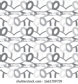 Patrón vectorial sin fisuras en estilo ornamental geométrico