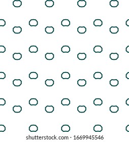Seamless vector pattern in geometric ornamental style