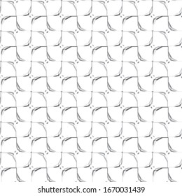 Seamless vector pattern in geometric ornamental style
