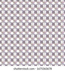 Seamless vector pattern in geometric ornamental style