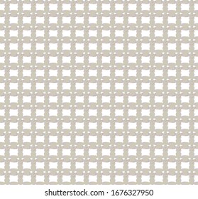 Seamless vector pattern in geometric ornamental style