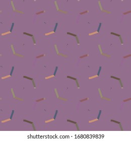 Seamless vector pattern in geometric ornamental style