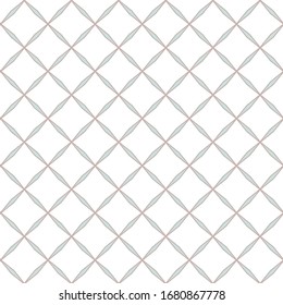 Seamless vector pattern in geometric ornamental style