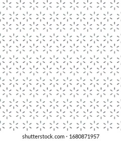 Seamless vector pattern in geometric ornamental style