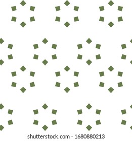 Seamless vector pattern in geometric ornamental style