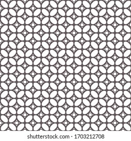 Nahtlose Vektorillustration im geometrischen Zierstil