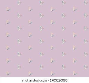 Seamless vector pattern in geometric ornamental style
