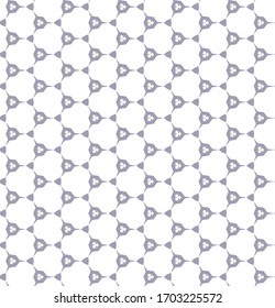 Seamless vector pattern in geometric ornamental style