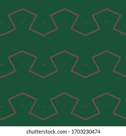 Seamless vector pattern in geometric ornamental style