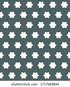 Patrón vectorial sin fisuras en estilo ornamental geométrico