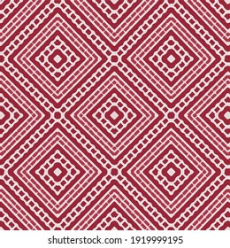 Seamless vector pattern in geometric ornamental style.
