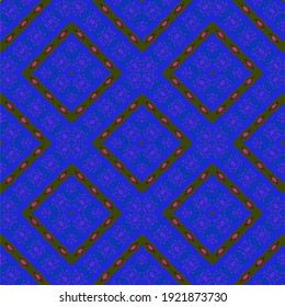 Seamless vector pattern in geometric ornamental style.